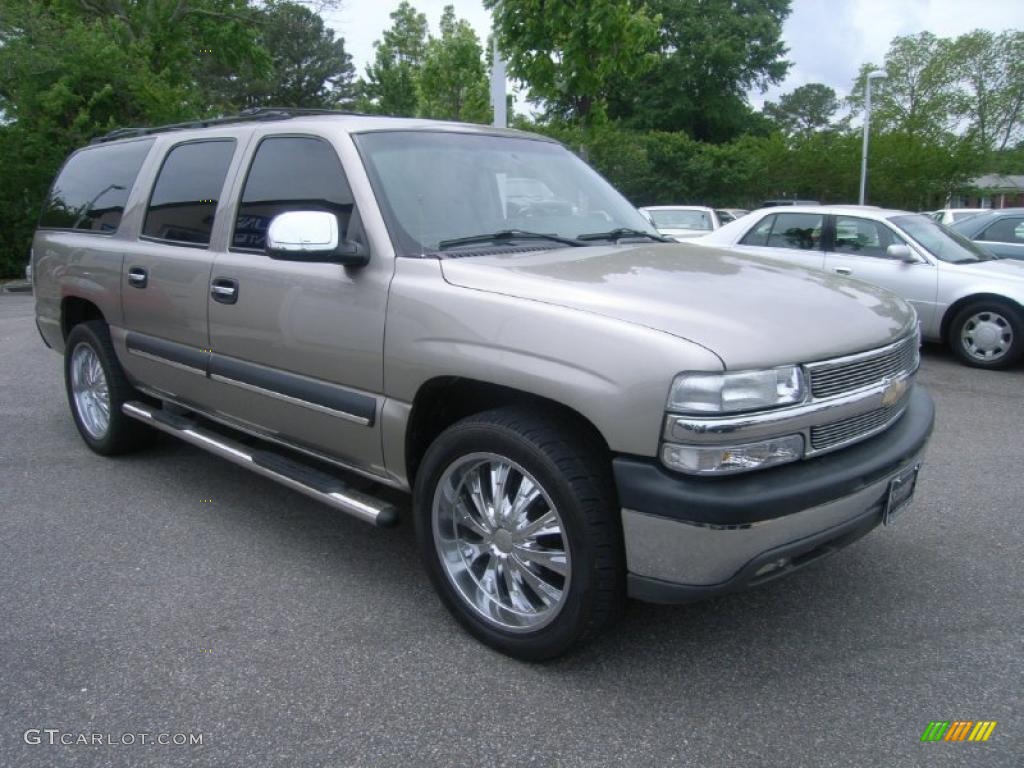 2003 Suburban 1500 LS - Light Pewter Metallic / Gray/Dark Charcoal photo #7