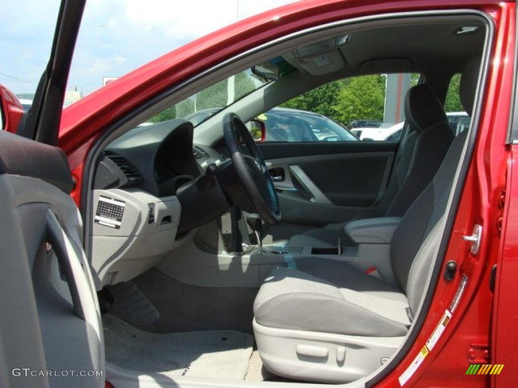 2009 Camry SE - Barcelona Red Metallic / Charcoal photo #7