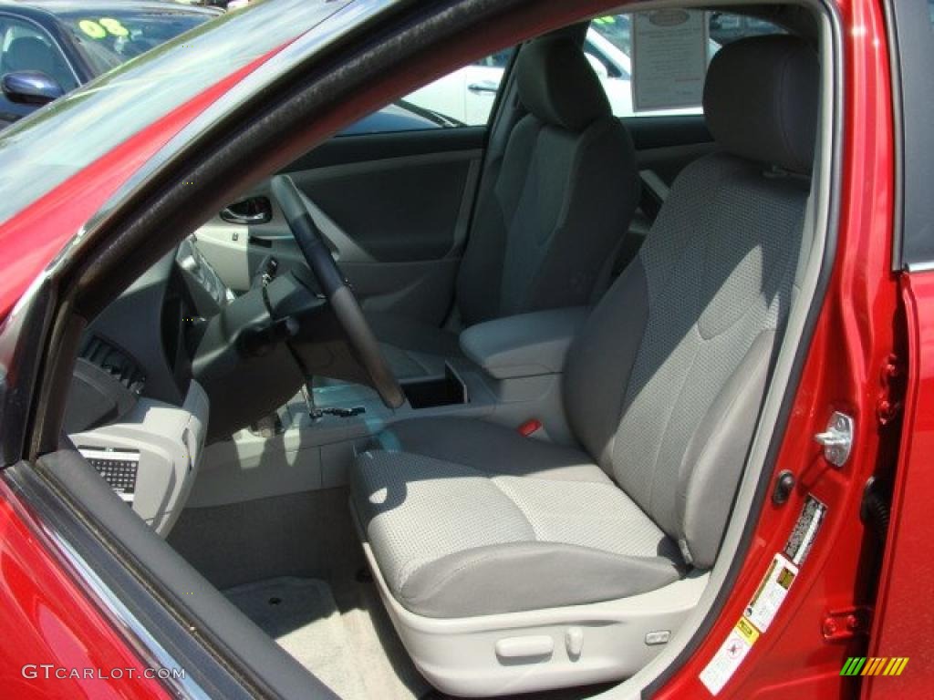 2009 Camry SE - Barcelona Red Metallic / Charcoal photo #8