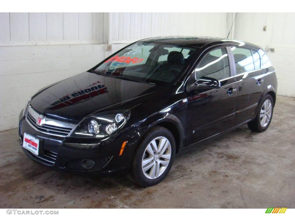 2008 Astra XR Sedan - Black Sapphire / Charcoal photo #4