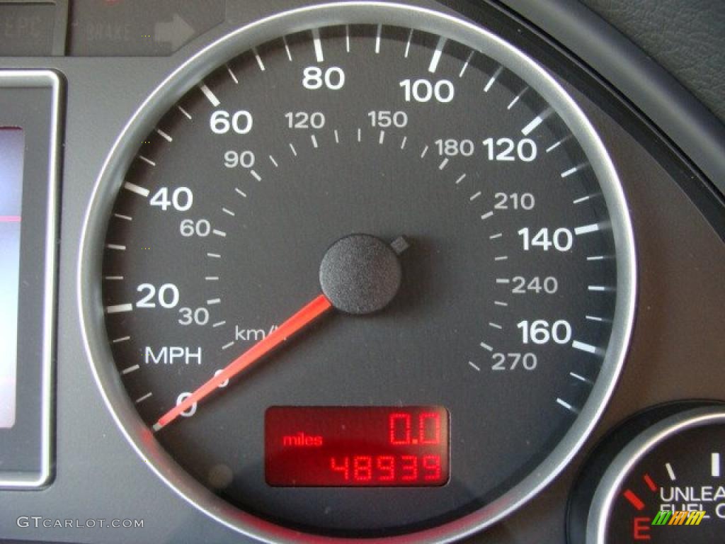 2008 A4 2.0T quattro Sedan - Light Silver Metallic / Black photo #10