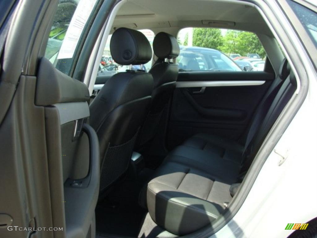 2008 A4 2.0T quattro Sedan - Light Silver Metallic / Black photo #13