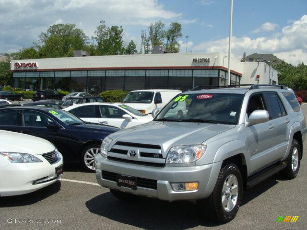 2005 4Runner Limited 4x4 - Titanium Metallic / Stone photo #1