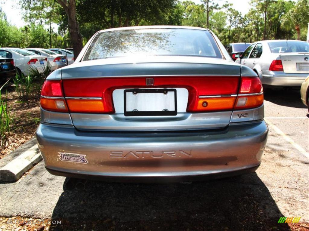 2001 L Series L300 Sedan - Blue Silver / Gray photo #3