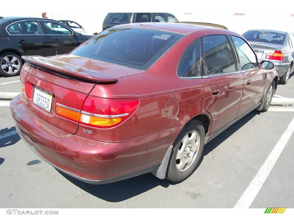 2001 L Series L300 Sedan - Dark Red / Black photo #3