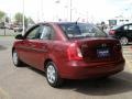 2009 Wine Red Hyundai Accent GLS 4 Door  photo #4