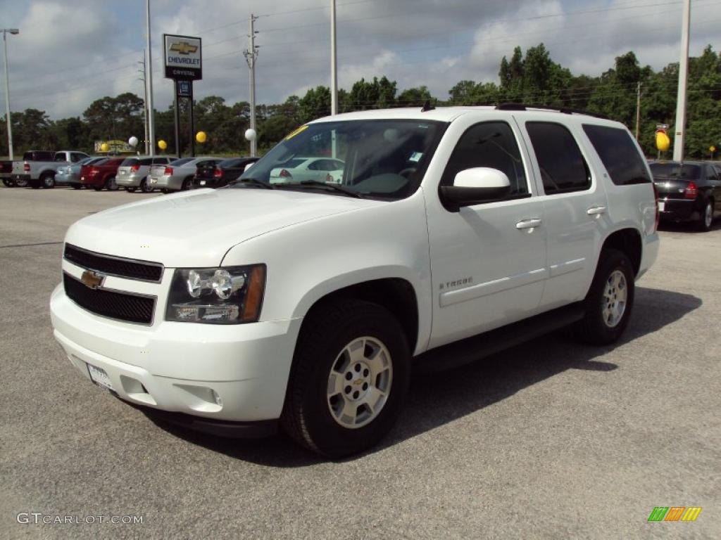 2007 Tahoe LT - Summit White / Light Titanium/Ebony photo #1
