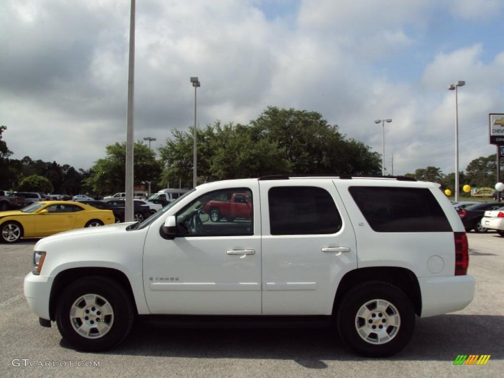 2007 Tahoe LT - Summit White / Light Titanium/Ebony photo #2