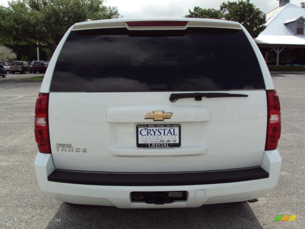 2007 Tahoe LT - Summit White / Light Titanium/Ebony photo #8