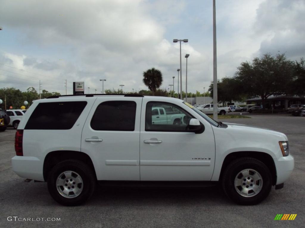 2007 Tahoe LT - Summit White / Light Titanium/Ebony photo #10