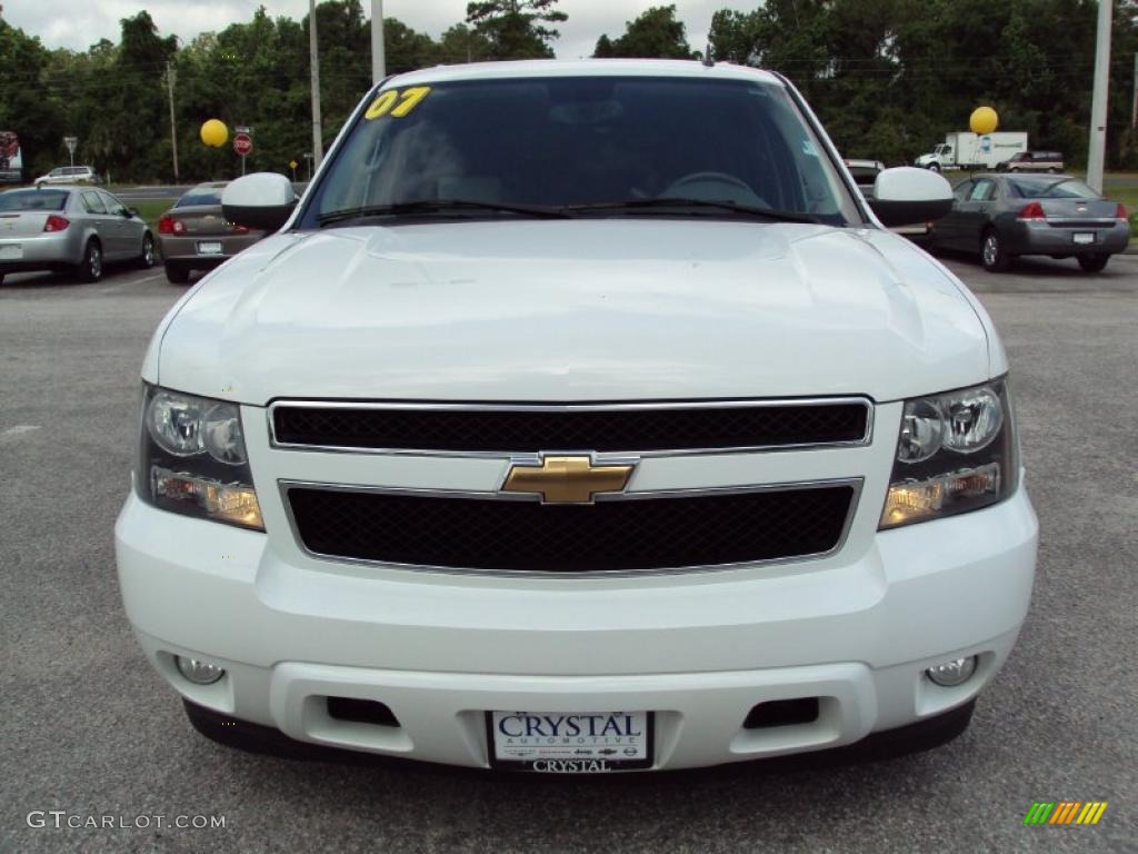 2007 Tahoe LT - Summit White / Light Titanium/Ebony photo #14