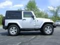 2009 Bright Silver Metallic Jeep Wrangler Sahara 4x4  photo #8