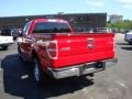 2010 Vermillion Red Ford F150 XLT SuperCab 4x4  photo #5