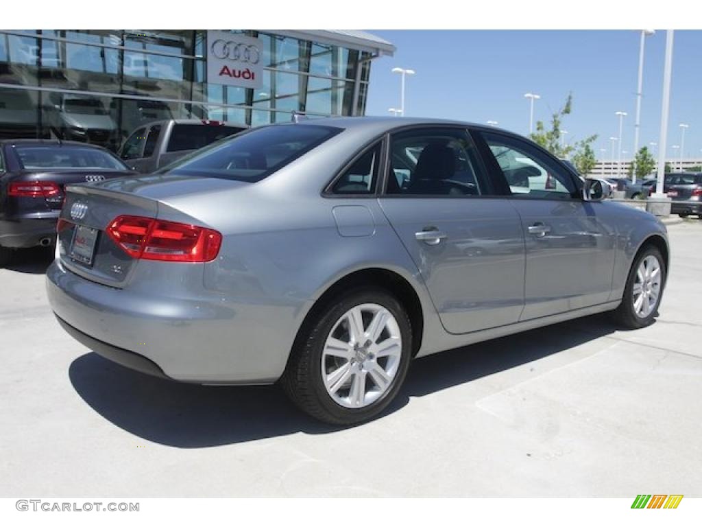 2010 A4 2.0T Sedan - Quartz Gray Metallic / Black photo #5