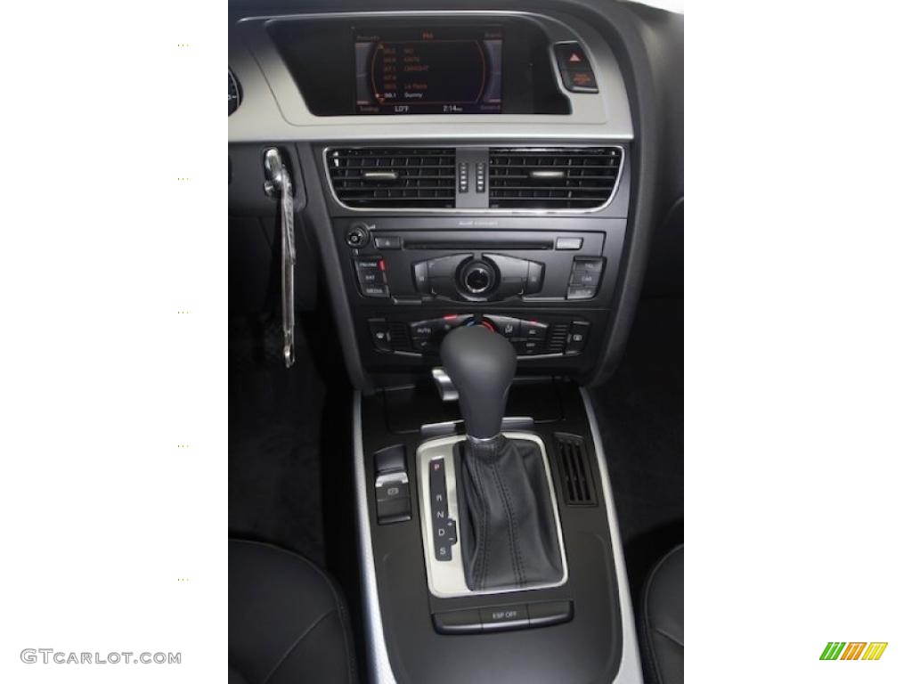 2010 A4 2.0T Sedan - Quartz Gray Metallic / Black photo #7