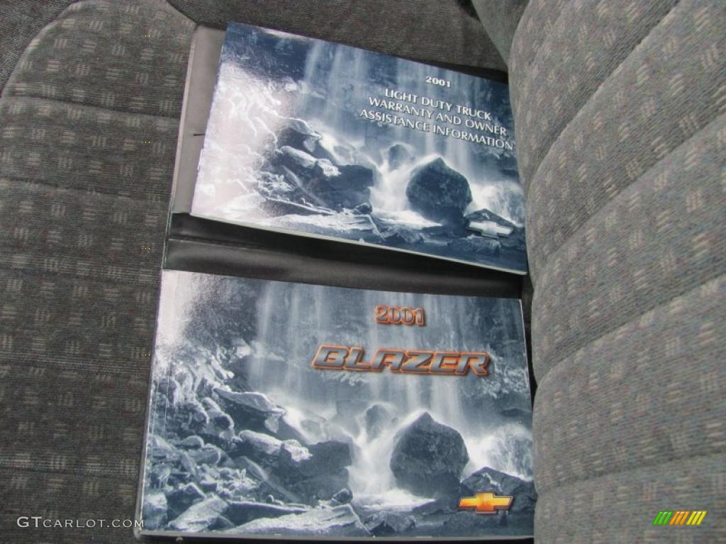 2001 Blazer LS ZR2 4x4 - Space Blue Metallic / Graphite photo #23