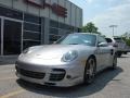 2008 GT Silver Metallic Porsche 911 Turbo Coupe  photo #1