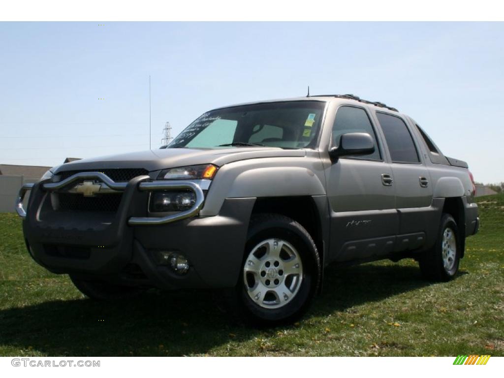 2002 Avalanche 4WD - Light Pewter Metallic / Graphite photo #1