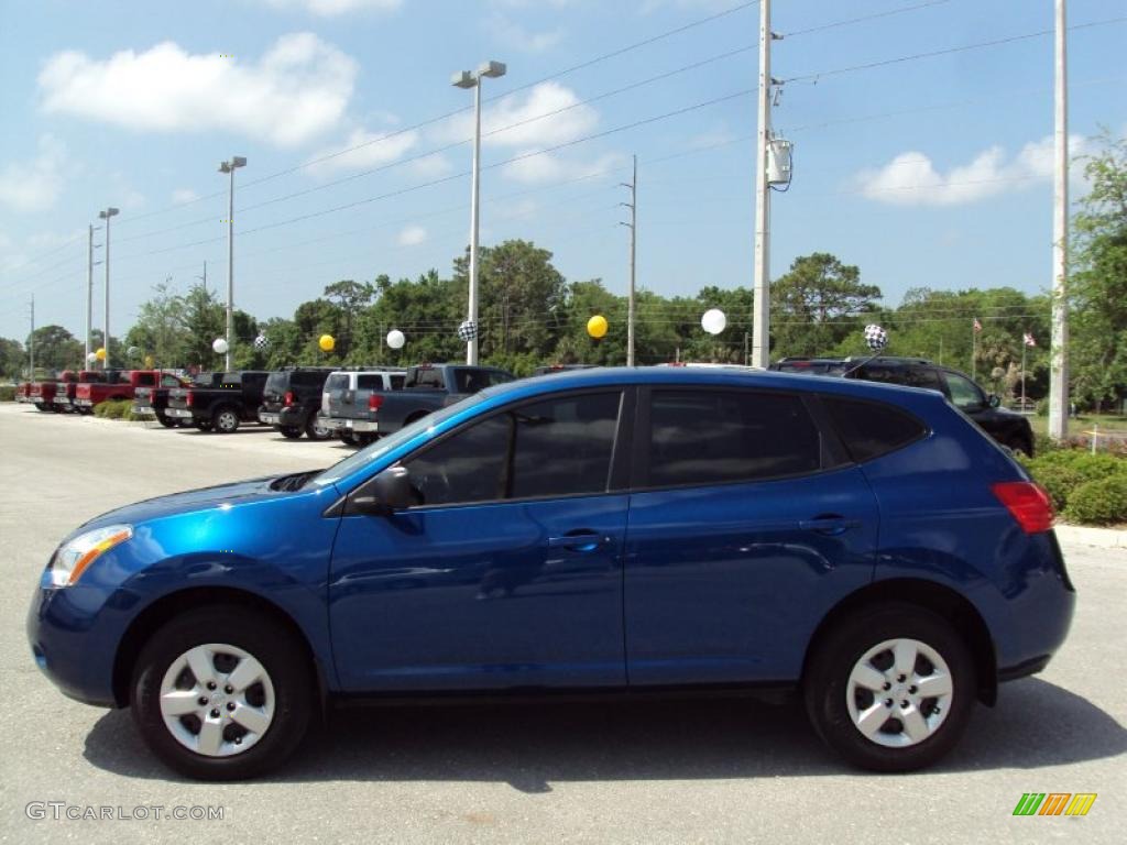 2008 Rogue S - Indigo Blue Metallic / Gray photo #2