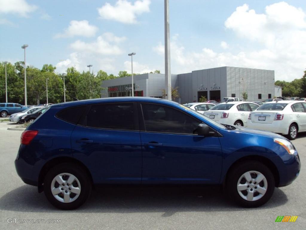 2008 Rogue S - Indigo Blue Metallic / Gray photo #10