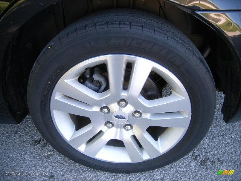 2008 Fusion SEL V6 - Black Ebony / Charcoal Black photo #10