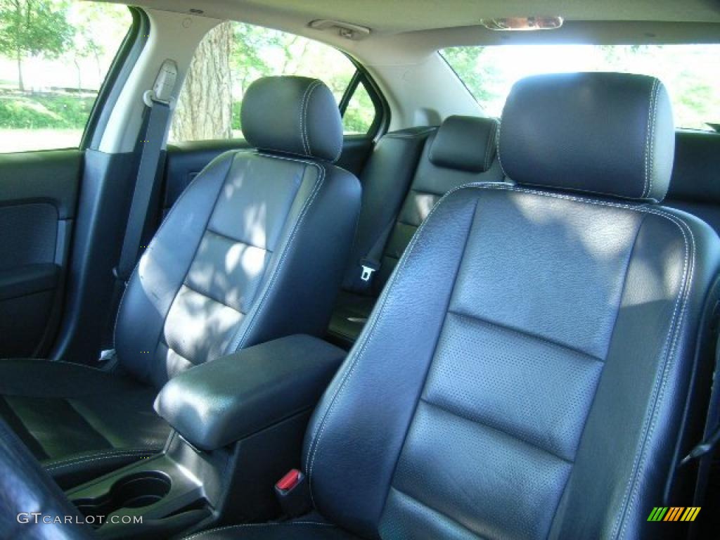 2008 Fusion SEL V6 - Black Ebony / Charcoal Black photo #25