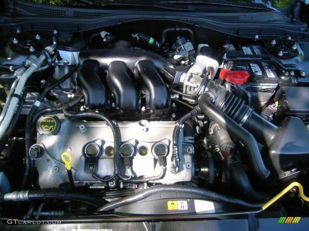 2008 Fusion SEL V6 - Black Ebony / Charcoal Black photo #45