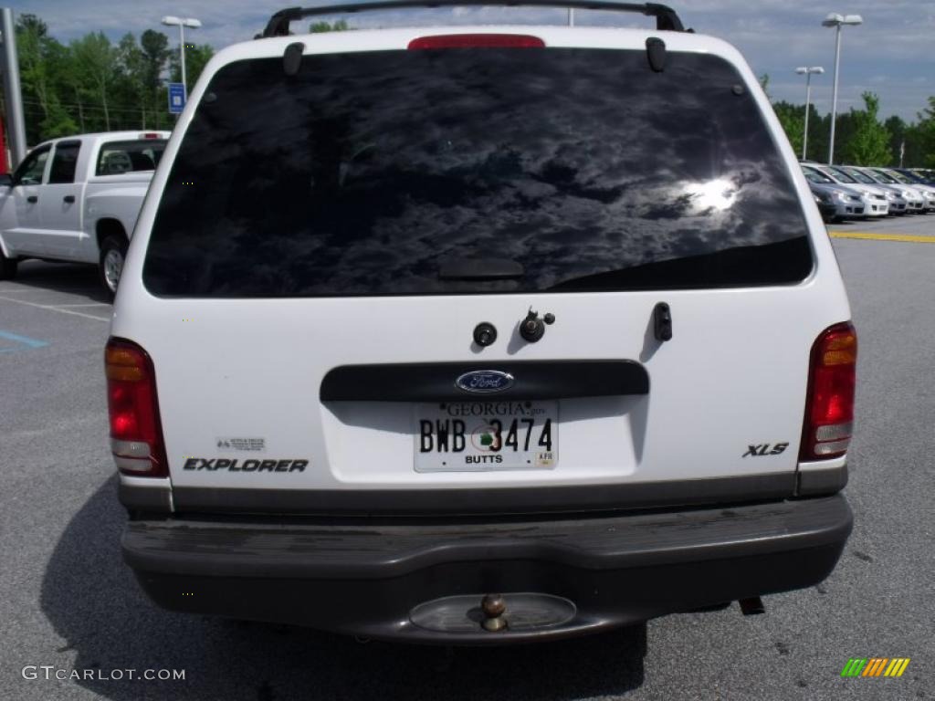 1999 Explorer XL - Oxford White / Medium Graphite Grey photo #4
