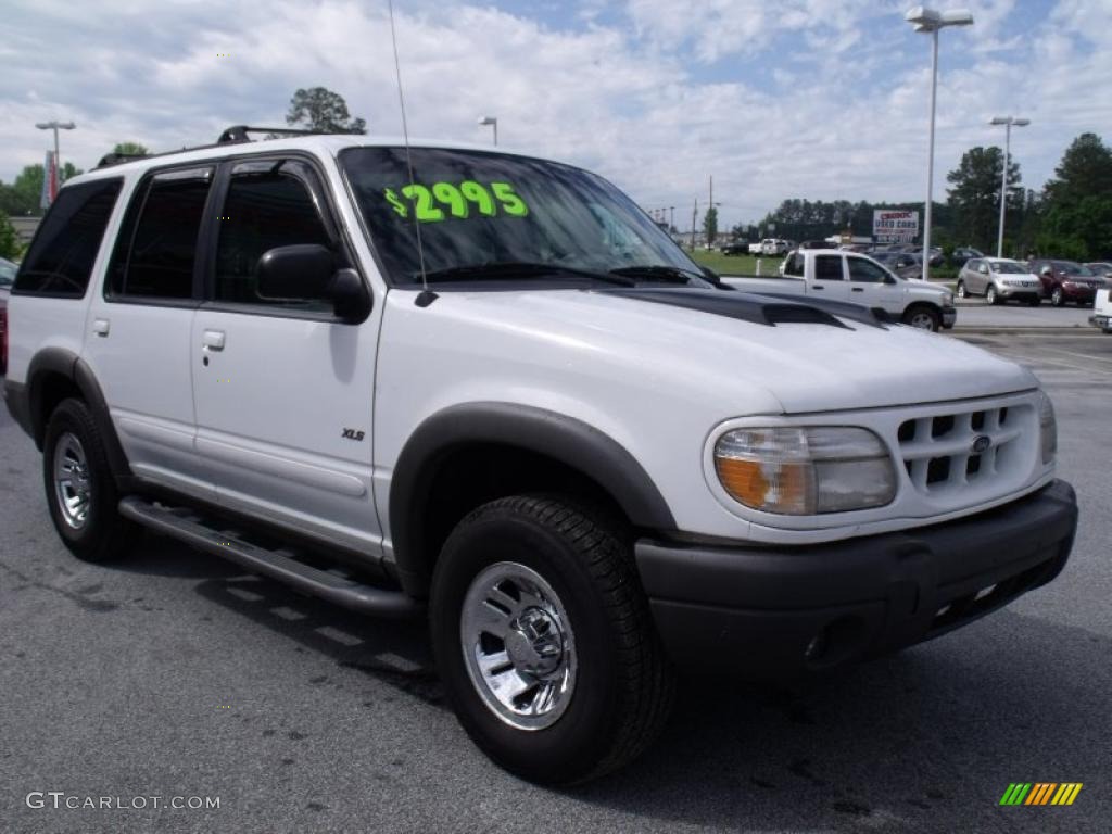 1999 Explorer XL - Oxford White / Medium Graphite Grey photo #7