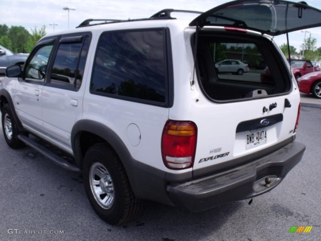 1999 Explorer XL - Oxford White / Medium Graphite Grey photo #13