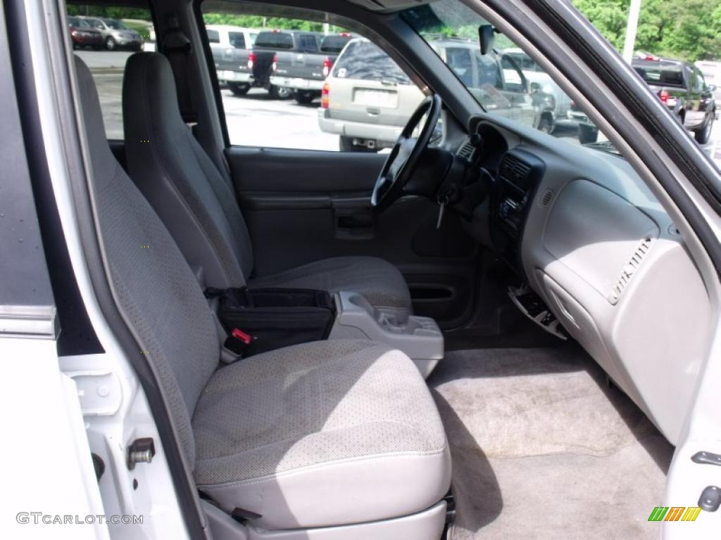 1999 Explorer XL - Oxford White / Medium Graphite Grey photo #16