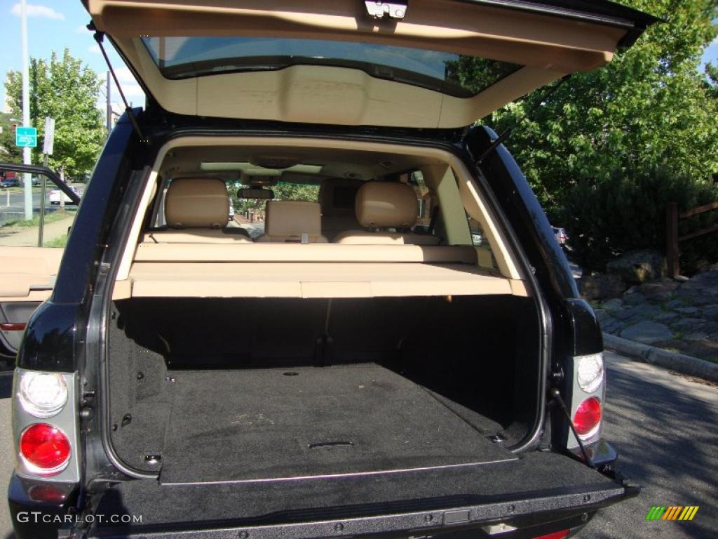 2006 Range Rover HSE - Java Black Pearl / Sand/Jet photo #6