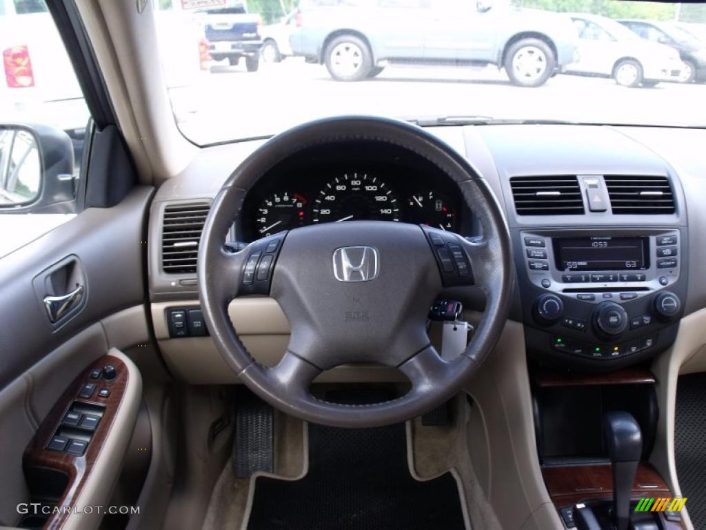 2006 Accord EX-L V6 Sedan - Desert Mist Metallic / Ivory photo #18