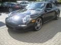 2008 Basalt Black Metallic Porsche 911 Carrera 4S Coupe  photo #1