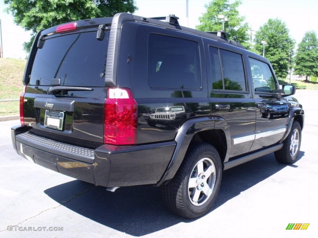 2010 Commander Sport - Brilliant Black Crystal Pearl / Dark Slate Gray photo #3