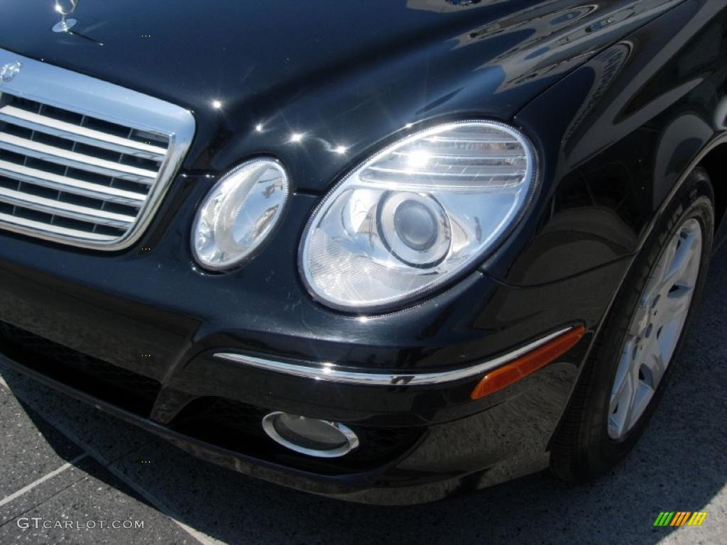 2008 E 320 BlueTEC Sedan - Black / Cashmere photo #8