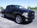 2010 Brilliant Black Crystal Pearl Dodge Ram 1500 Sport Crew Cab  photo #4