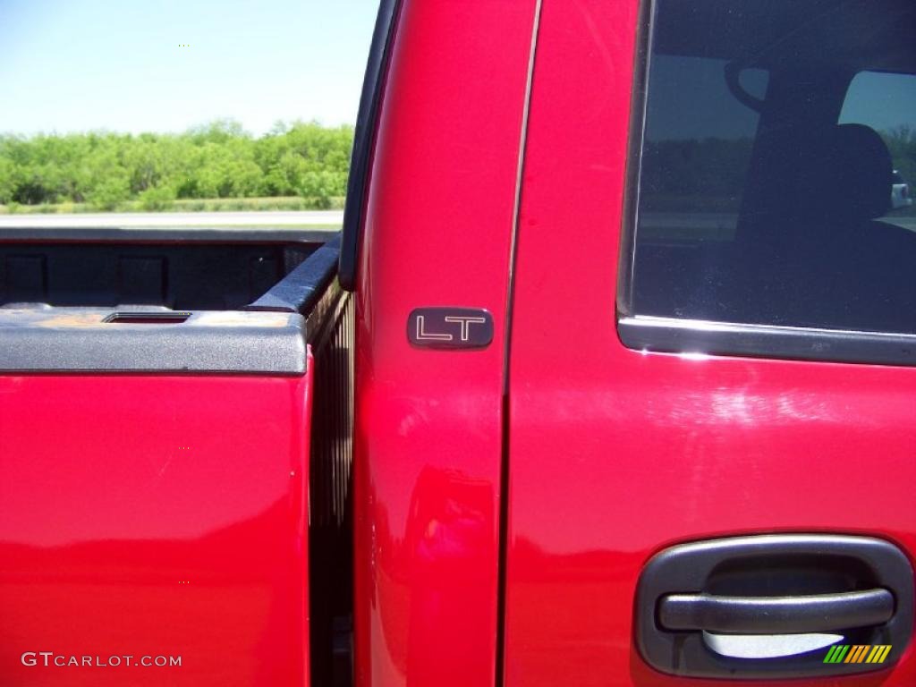 2006 Silverado 3500 LT Crew Cab 4x4 Dually - Victory Red / Medium Gray photo #5