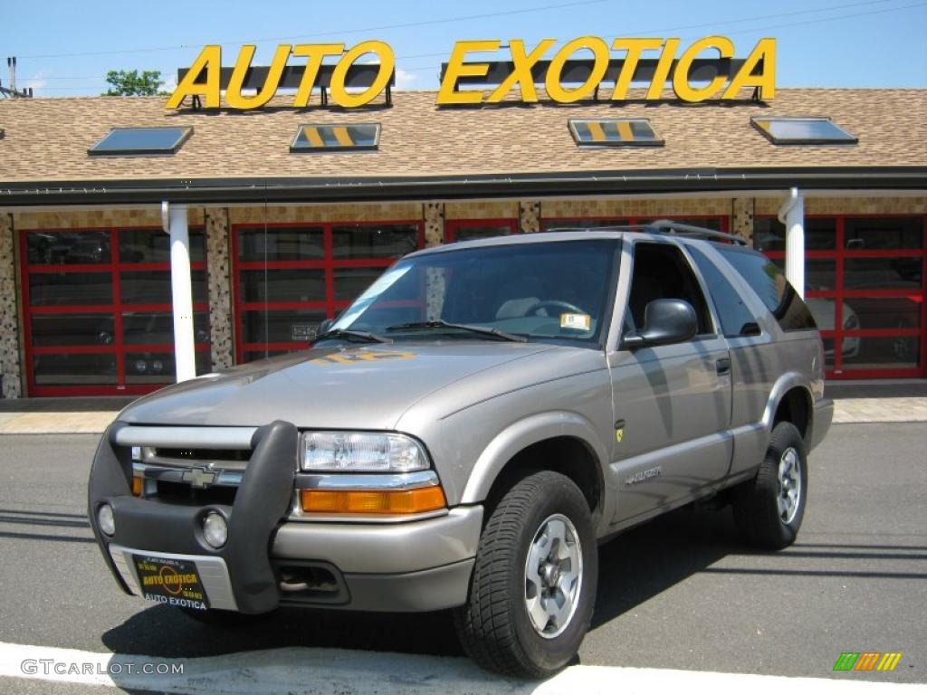 1998 Blazer LS 4x4 - Light Pewter Metallic / Graphite photo #1