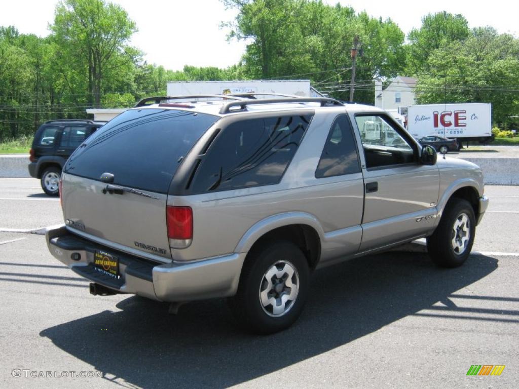 1998 Blazer LS 4x4 - Light Pewter Metallic / Graphite photo #3