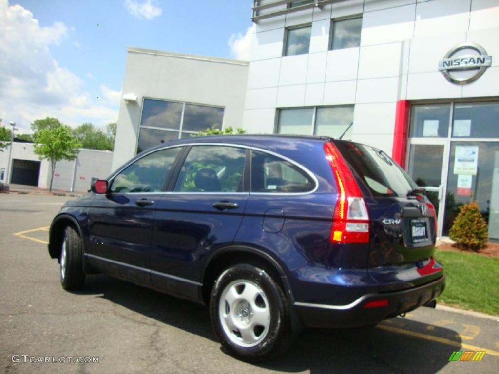 2007 CR-V LX 4WD - Royal Blue Pearl / Black photo #6