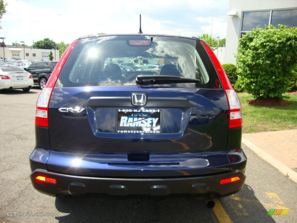 2007 CR-V LX 4WD - Royal Blue Pearl / Black photo #8