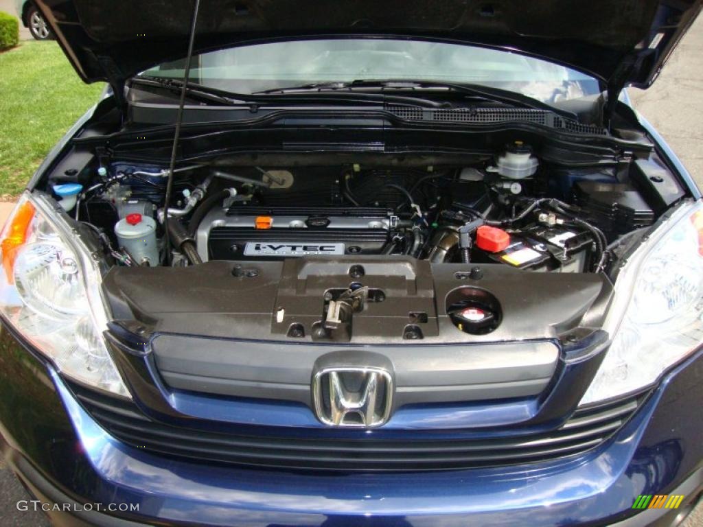 2007 CR-V LX 4WD - Royal Blue Pearl / Black photo #27