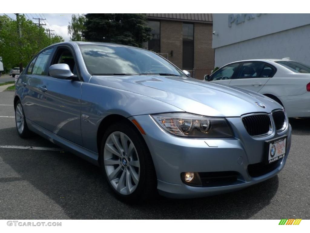 2010 3 Series 328i xDrive Sedan - Blue Water Metallic / Black photo #3