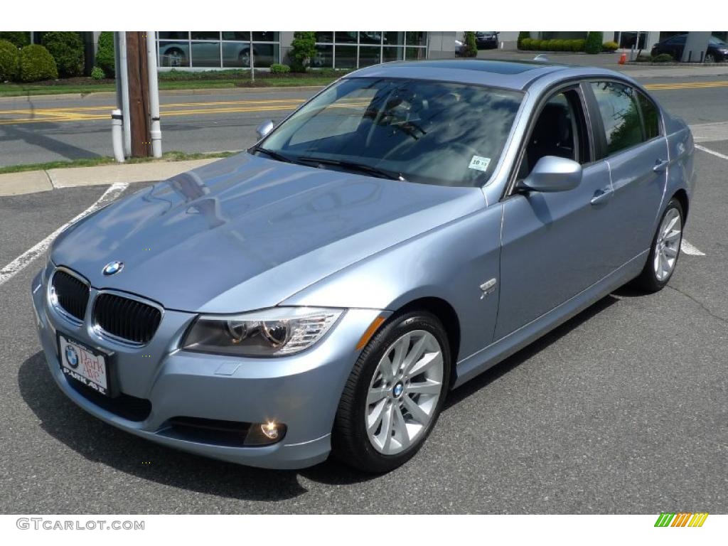 2010 3 Series 328i xDrive Sedan - Blue Water Metallic / Black photo #6