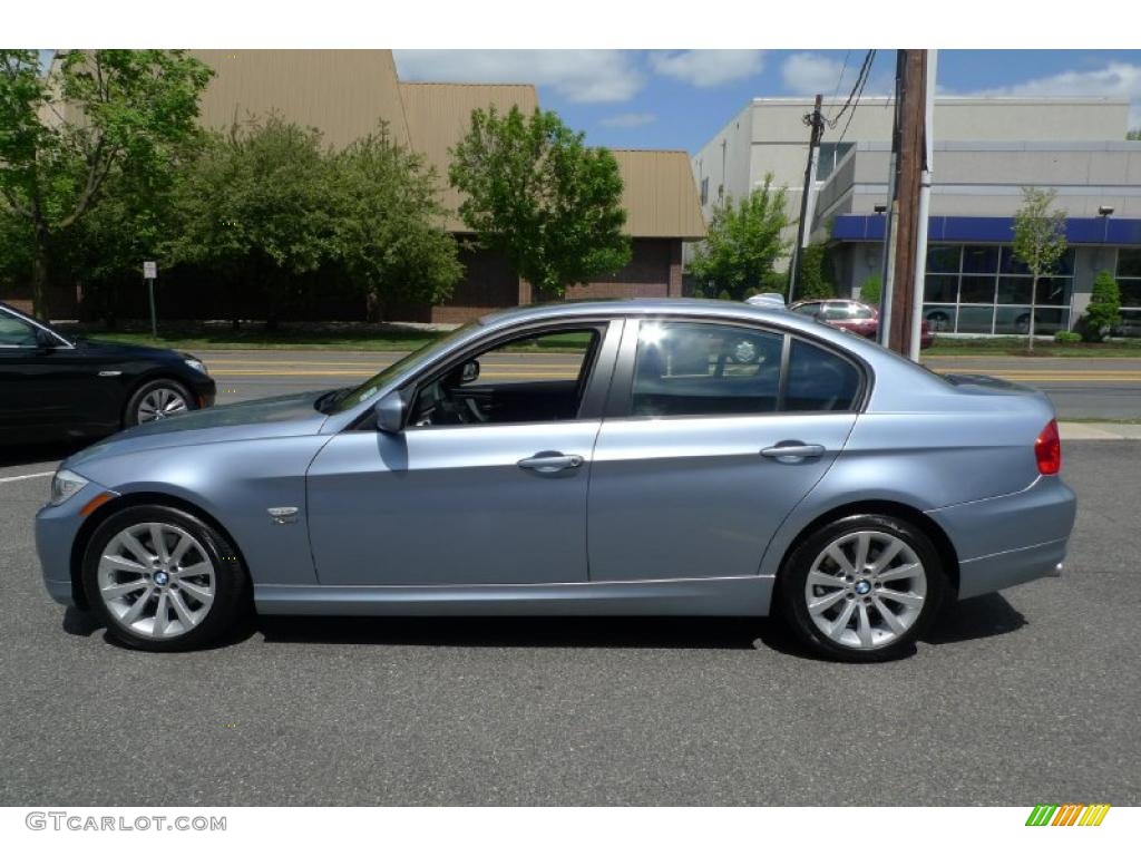 2010 3 Series 328i xDrive Sedan - Blue Water Metallic / Black photo #8