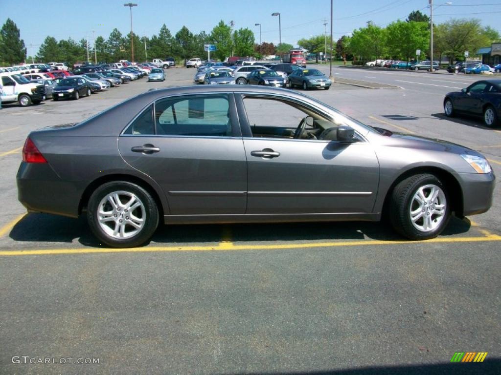 2007 Accord EX-L Sedan - Carbon Bronze Pearl / Ivory photo #2