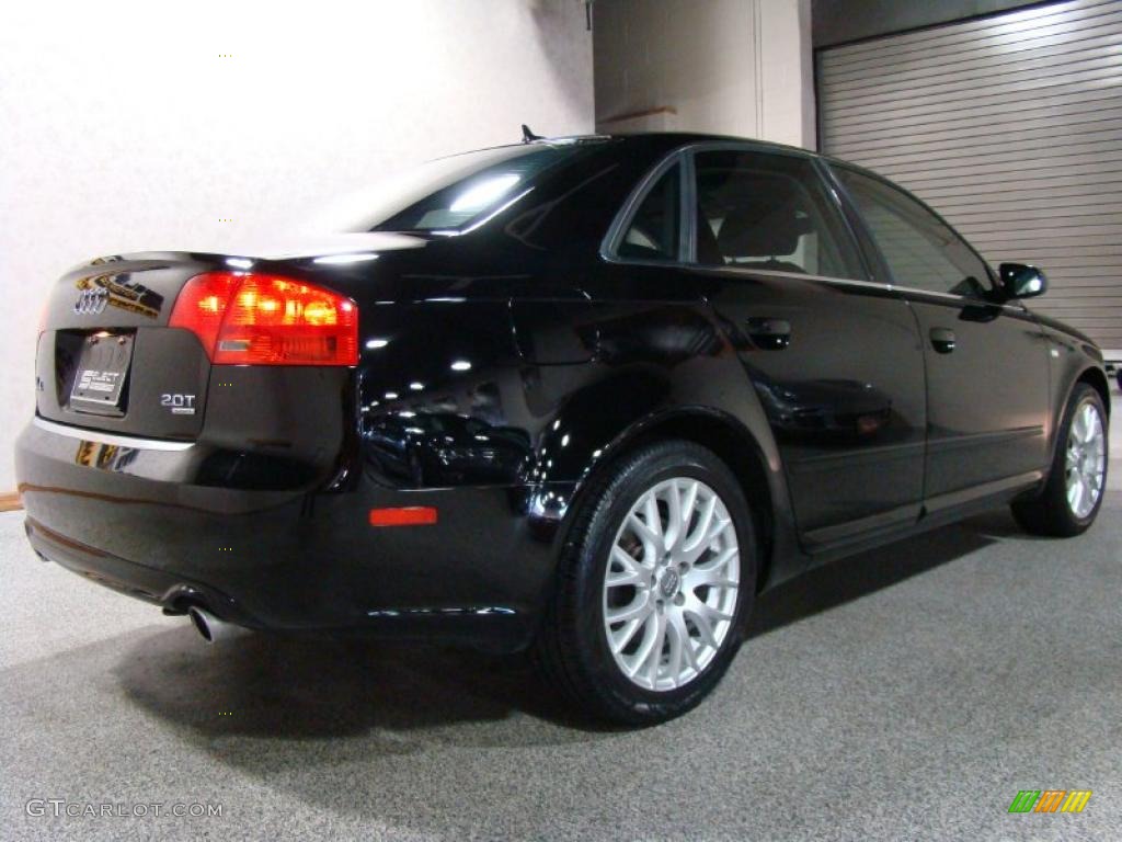 2008 A4 2.0T Special Edition quattro Sedan - Brilliant Black / Black photo #2