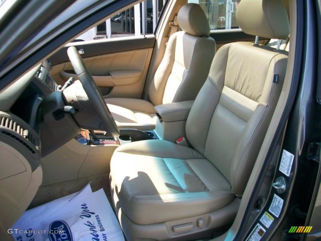 2007 Accord EX-L Sedan - Carbon Bronze Pearl / Ivory photo #10
