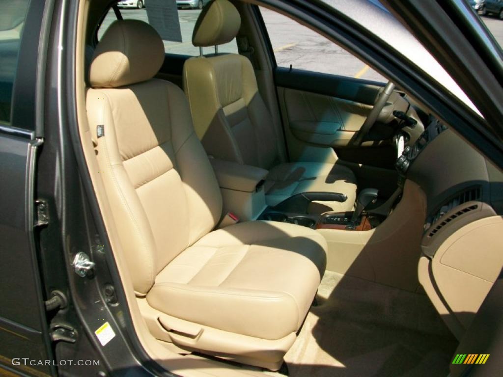 2007 Accord EX-L Sedan - Carbon Bronze Pearl / Ivory photo #13